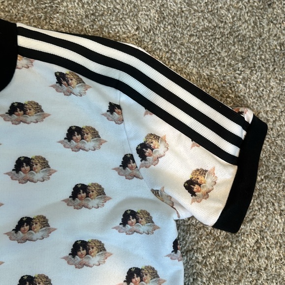 Addias x Fiorucci Crop Tee - Picture 3 of 5